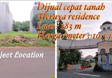 Kavling Meruya Residence , hadap selatan