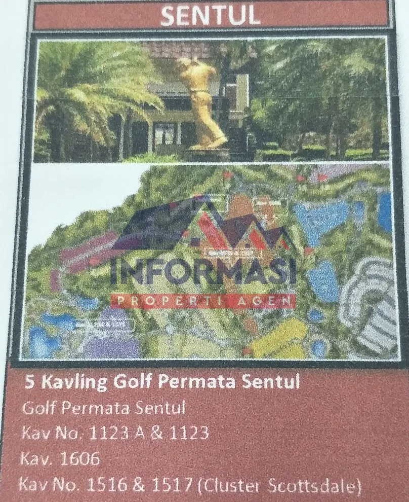 Kavling Golf permata Sentul,Bogor