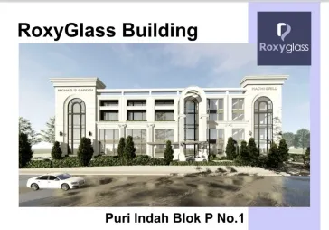 Gedung roxy glass building puri indah disewakan