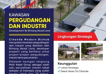 PROJECT : GUDANG CIKANDE MODERN BIZHUB, TANGERANG