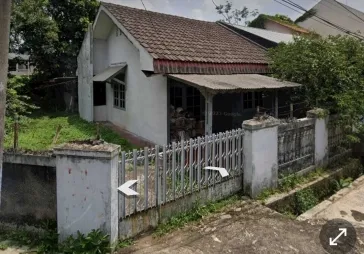 Dijual rumah tua hitung tanah Bukit Pamulang Indah 2KT